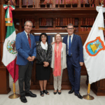 Pepe Chedraui se reúne con embajadora de Francia para fortalecer lazos internacionales y promover el aprendizaje del idioma francés