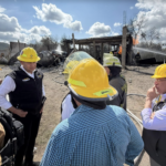 Rápida reacción de las autoridades encabezadas por el gobernador Armenta, ante la trágica explosión en Tepeaca.
