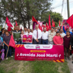Arranca rehabilitación vial en la colonia Fraternidad Antorchista; beneficiará a más de 10 mil habitantes