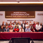 Participa Pavel Gaspar en reunión nacional de Morena con Ariadna Montiel y coordinadores locales