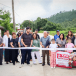 Inaugura Karla Martínez pavimentación de calle en San Diego