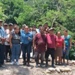 Pantepec construye puente peatonal en la colonia San Miguel con participación ciudadana