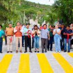 Tecamachalco entrega obra de adoquinamiento en San Mateo Tlaixpan para mejorar la movilidad