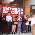 Mateo Hernández entrega primera etapa de la rehabilitación de la calle 3 Oriente en Tecamachalco