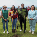 San Pedro Cholula inicia jornada de reforestación con 500 árboles en el Cerro Zapotecas