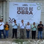 Los Reyes de Juárez inicia pavimentación con adoquín en La Concordia Aquiles Serdán