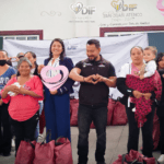 Distribuyen apoyos alimentarios a mujeres embarazadas y en periodo de lactancia en San Juan Atenco