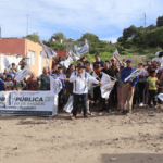 Inicia la pavimentación de la calle Allende en la colonia San Andrés Las Vegas, Amozoc