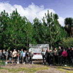 Realizan jornada de reforestación en el Cerro del Ameyal  en Palmar de Bravo