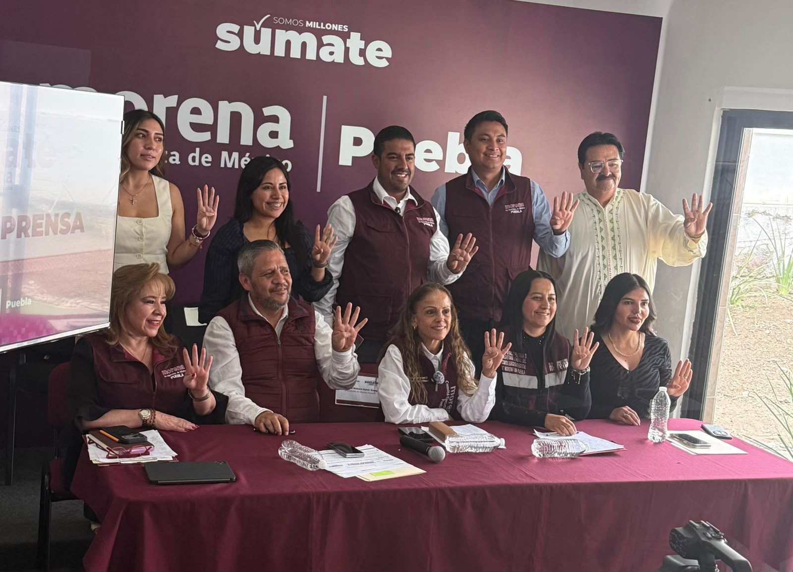 Morena Puebla respalda soberanía tecnológica y plantea fortalecer participación de jóvenes rumbo a 2030