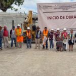 Inicia adoquinamiento de calles Hidalgo y Vicente Guerrero en San Jerónimo Axochitlán