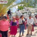 Tepexi de Rodríguez renueva luminarias en el Barrio Santo Domingo para mejorar seguridad