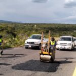 Gobierno de Tecali de Herrera realiza trabajos de bacheo en vialidades prioritarias