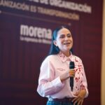 El PRIAN busca en EU el apoyo que no tiene en México. Ariadna Montiel