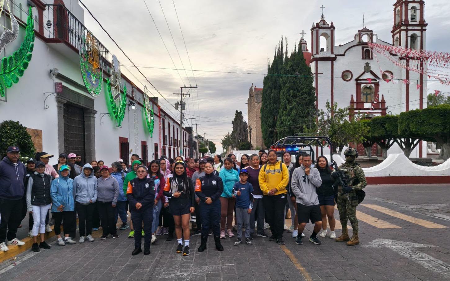 Mujeres de Tecali de Herrera alzan la voz contra la violencia con jornada deportiva