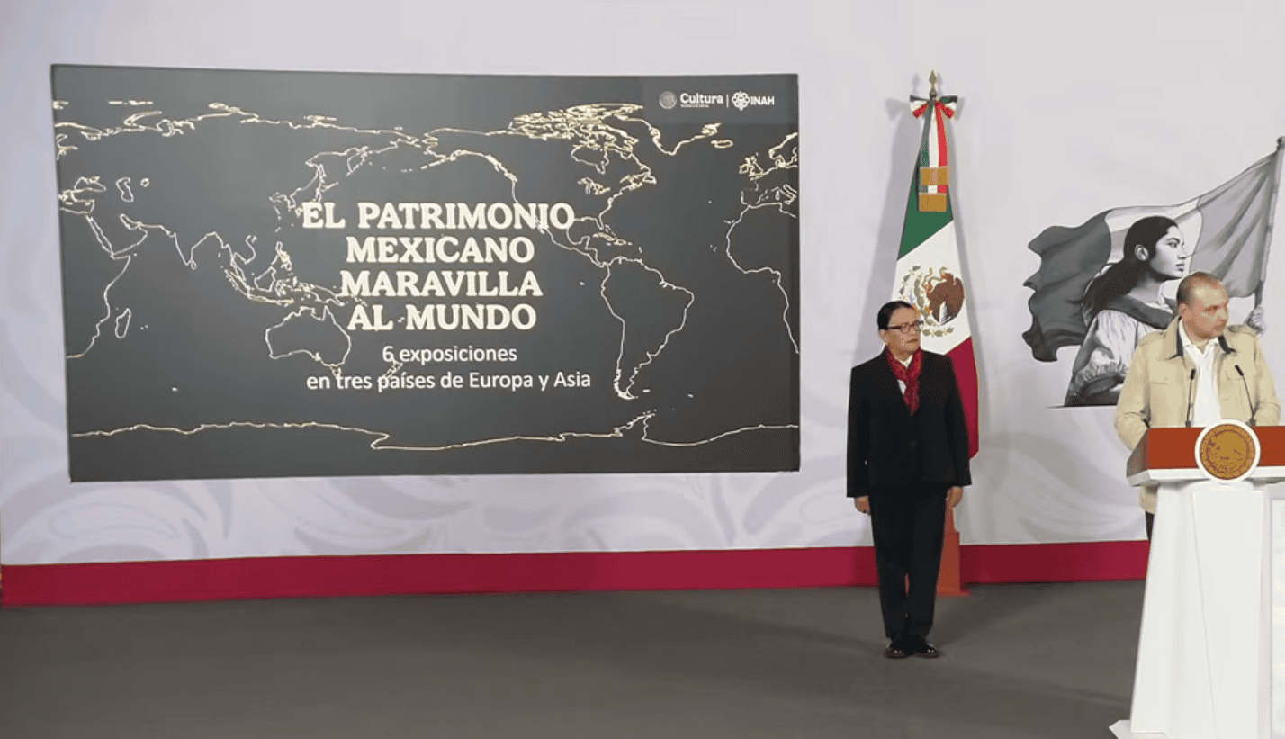 Descubre INAH santuario prehispánico en Chiapas y reporta 3.8 millones de visitas en muestras internacionales