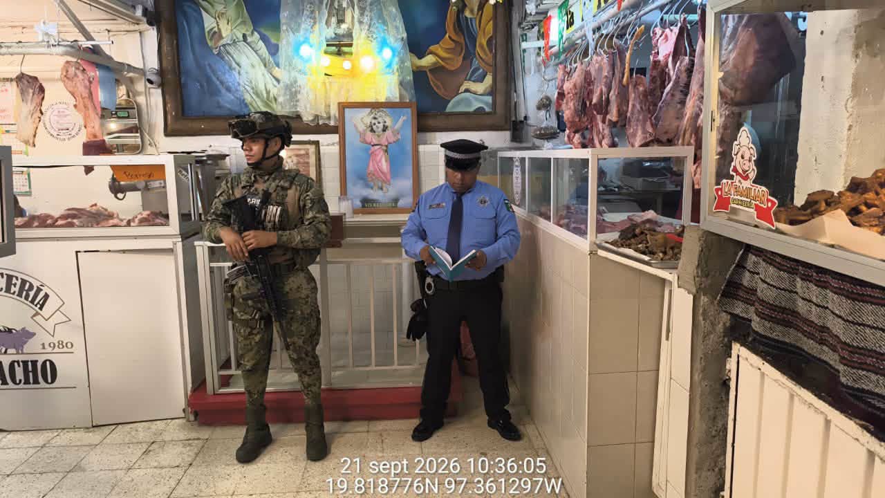 Teziutlán fortalece recorridos de seguridad con el programa Barrio Seguro