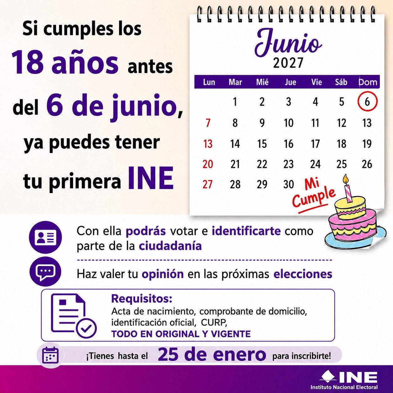 Módulo del INE llega a San Juan Atenco para realizar trámites de credencial para votar