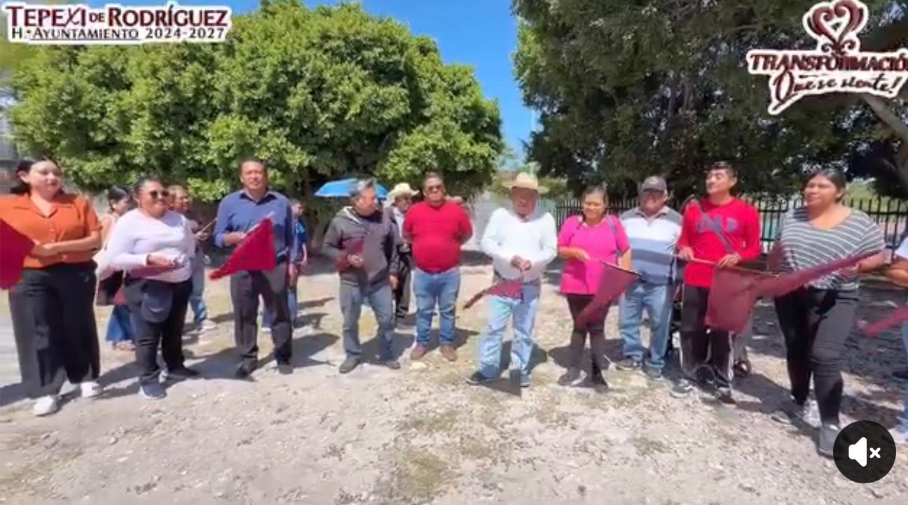 Inician ampliación de red de agua potable en Barrio San Sebastián de Tepexi