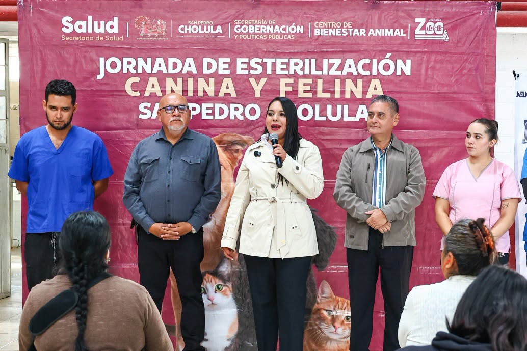 Llevan jornada gratuita de esterilización y vacunación antirrábica a Santiago Momoxpan