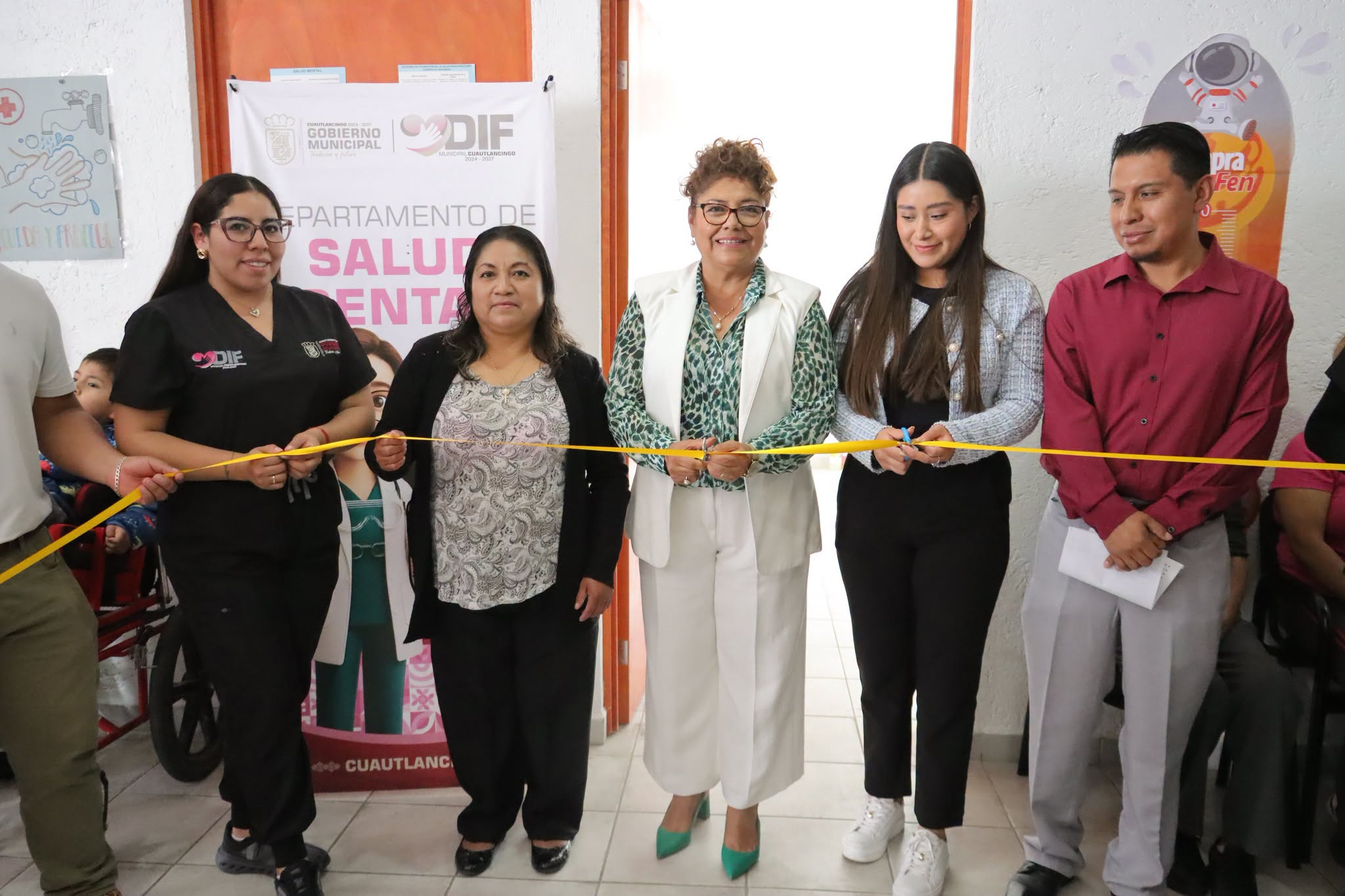 DIF Cuautlancingo inaugura consultorio dental en la Inspectoría de Nuevo León