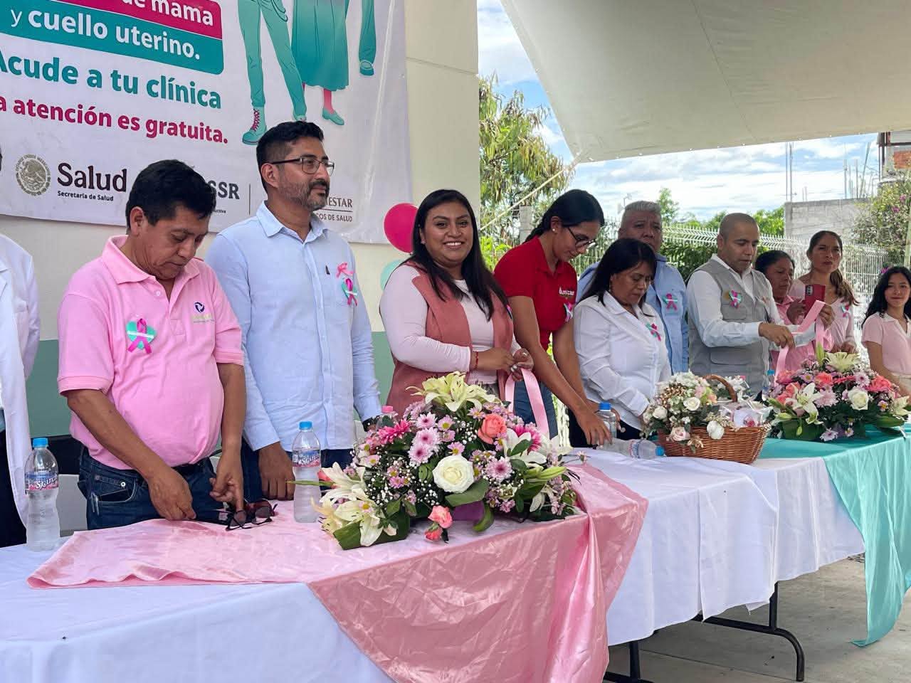 Maru Meza impulsa jornadas de mastografía para prevenir el cáncer de mama en Tulcingo