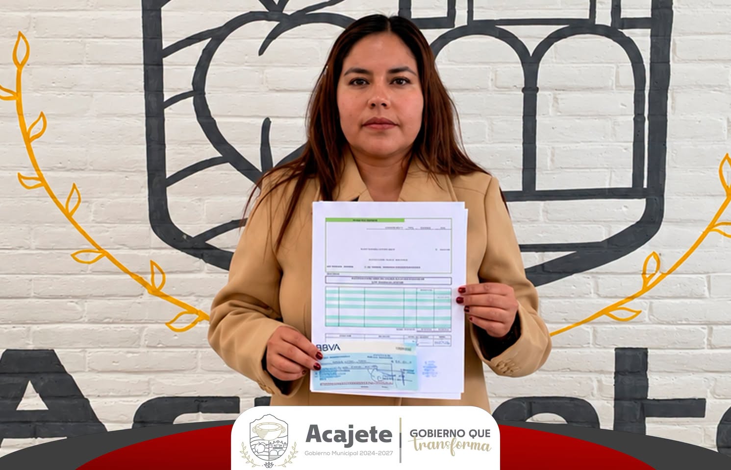 Gobierno de Acajete cumple con entrega puntual de participaciones a juntas auxiliares
