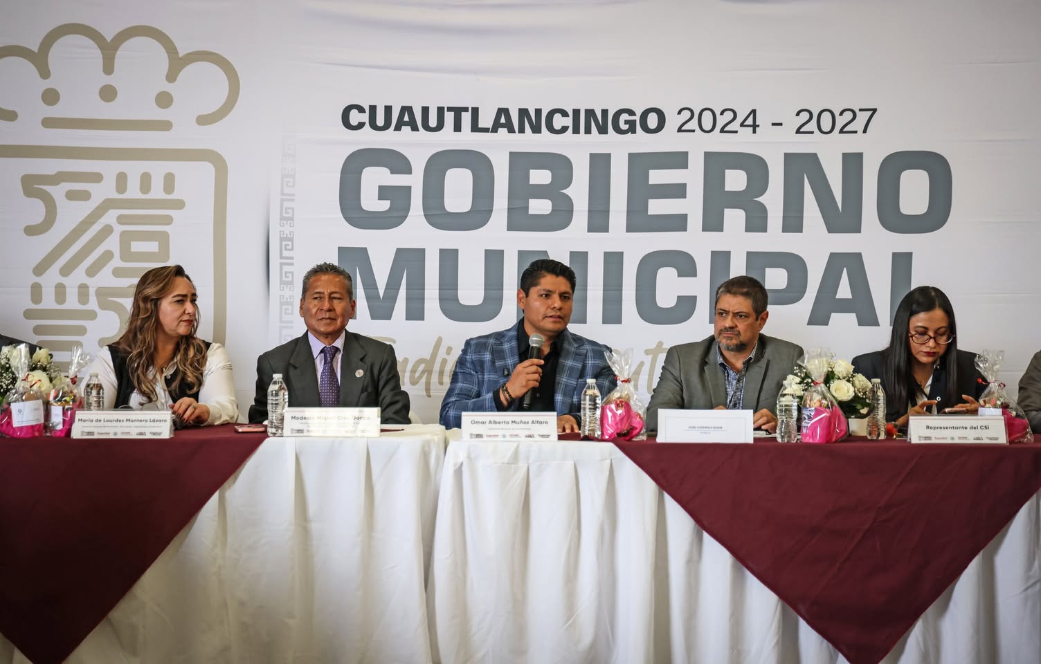 Omar Muñoz fortalece coordinación regional en materia de seguridad desde Cuautlancingo