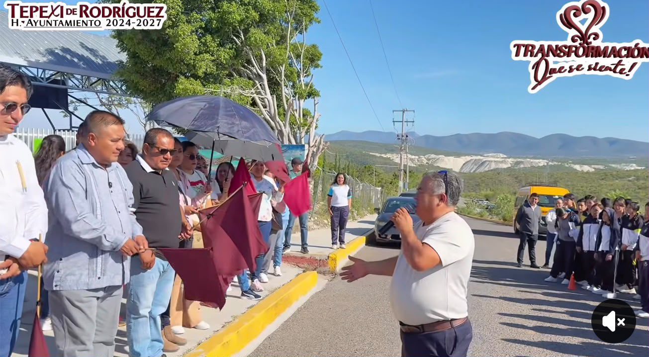 Inicia Tepexi de Rodríguez continuación de la barda perimetral del Centro Escolar