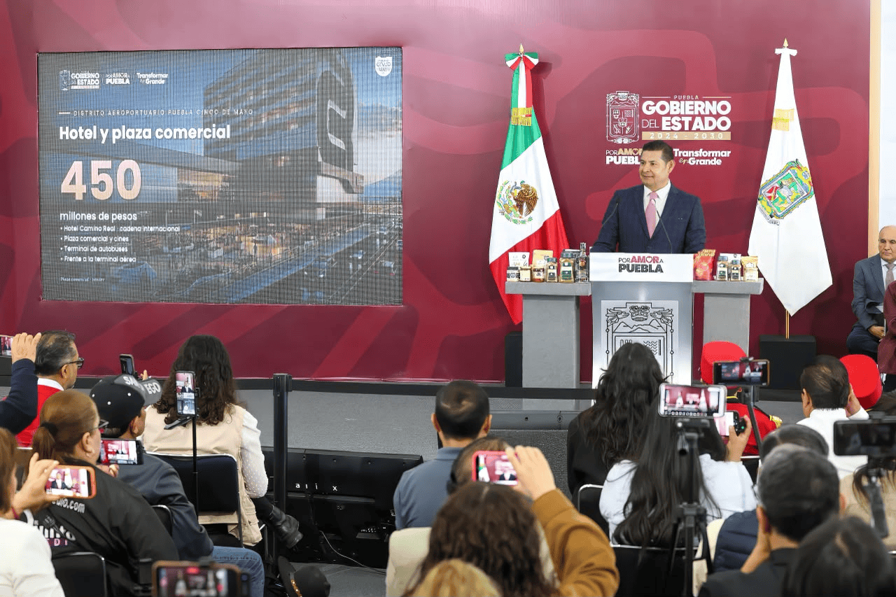 Recibirá Huejotzingo inversión histórica de 8 mil millones de pesos para detonar desarrollo industrial y empleo: Alejandro ArmentaHuejotzingo recibirá inversión millonaria. Armenta