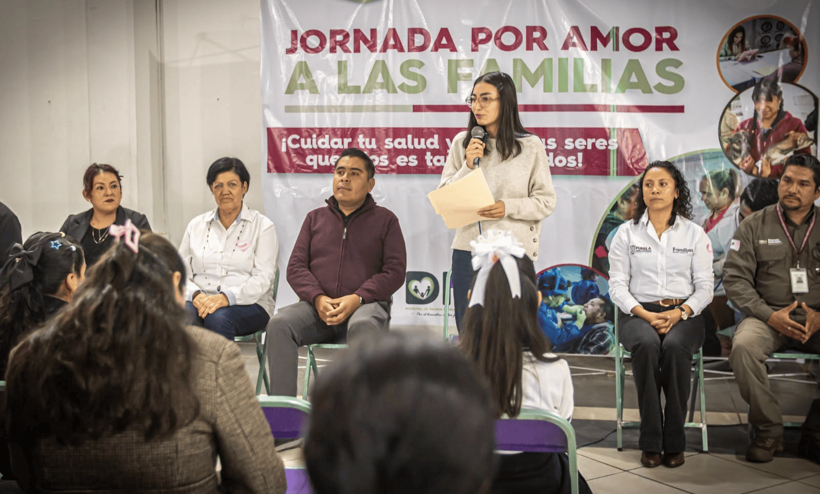 Benefician a más de 500 habitantes de Palmar de Bravo durante la Jornada Ciudadana “Por Amor a las Familias”