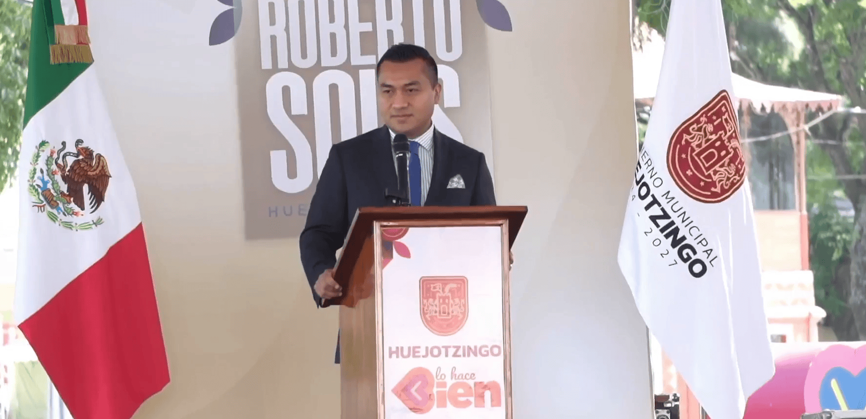 Destaca Juan Roberto Solís en su Segundo Informe inversión histórica, seguridad y desarrollo industrial en Huejotzingo